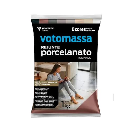 REJUNTE VOTOMASSA RESINADO 1KG GRAFITE