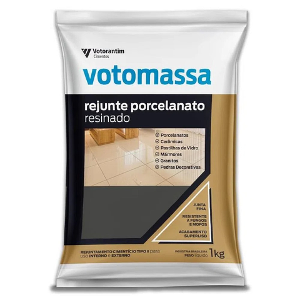 REJUNTE VOTOMASSA RESINADO 1KG CORDA