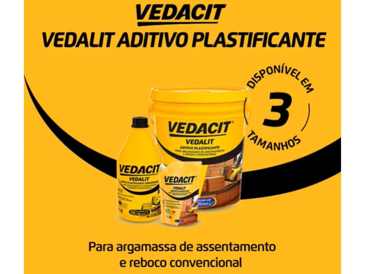 PLASTIFICANTE VEDACIT VEDALIT 3,6L