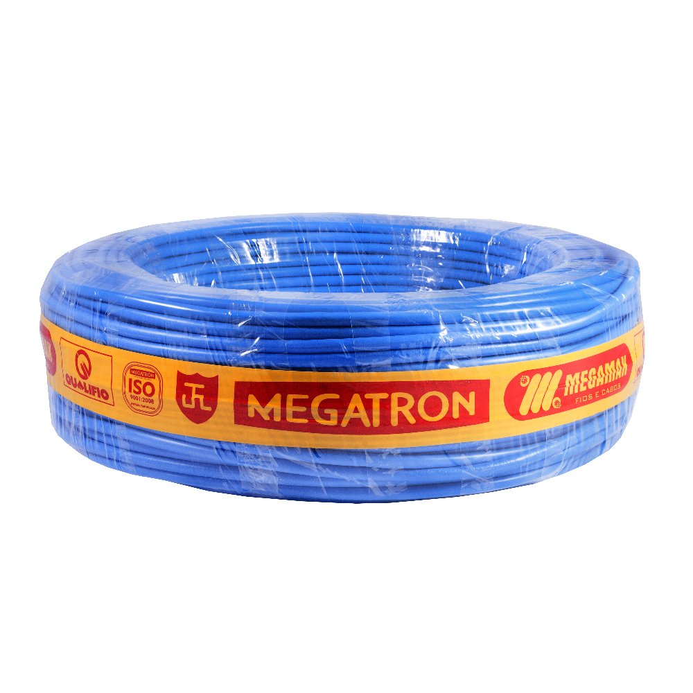 CABO FLEXIVEL METRO 750V 10,0MM AZUL