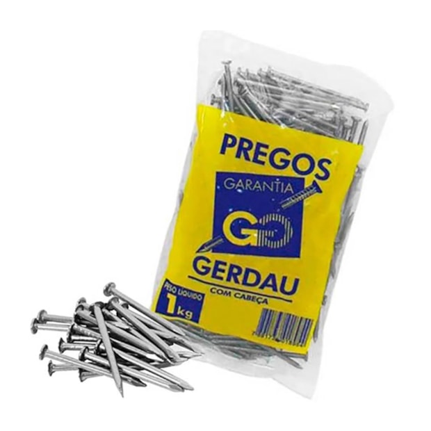 PREGO 17X21 POLIDO 1KG S/ CABECA
