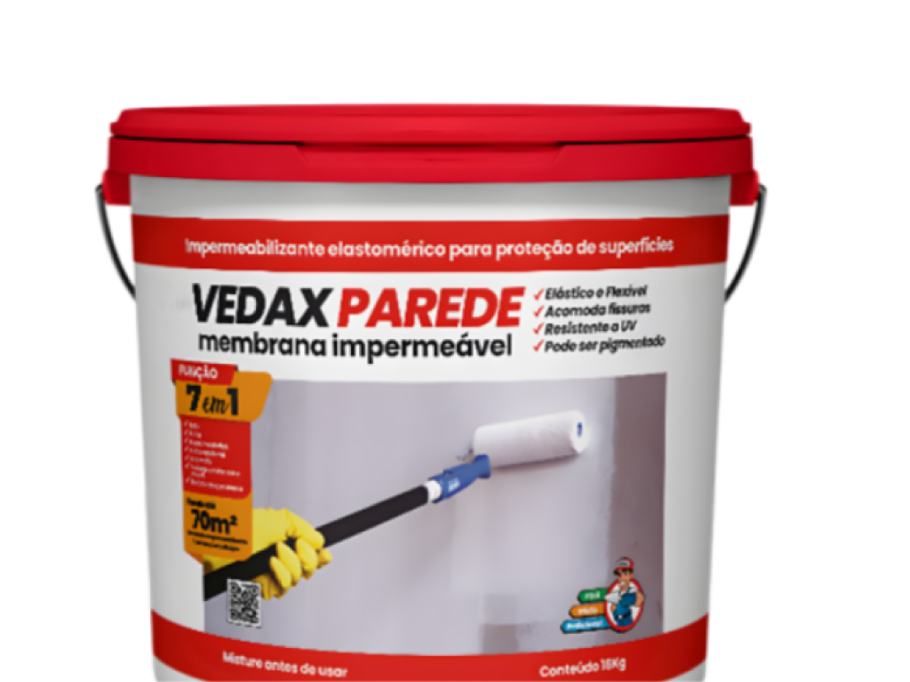 TINTA IMPERMEABILIZANTE VEDAX PAREDE 18KG