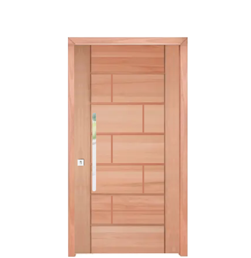 PORTA MONTADA CANELA 12X70 ESQUERDA