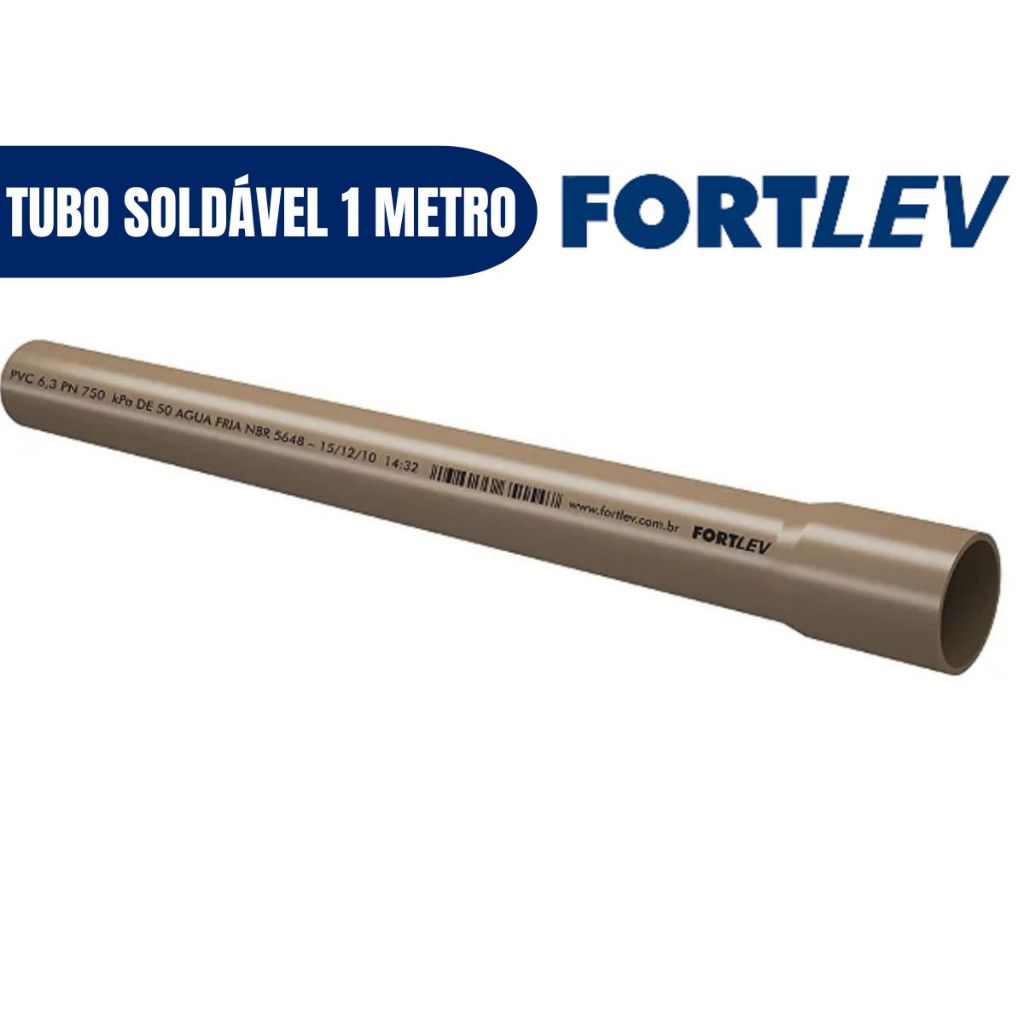 TUBO SOLDAVEL FORTLEV 25MM 3/4