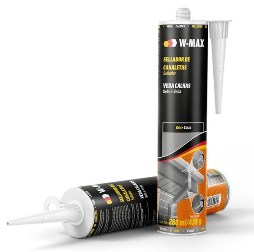 PU WURTH W-MAX PRETO 230ML/439G