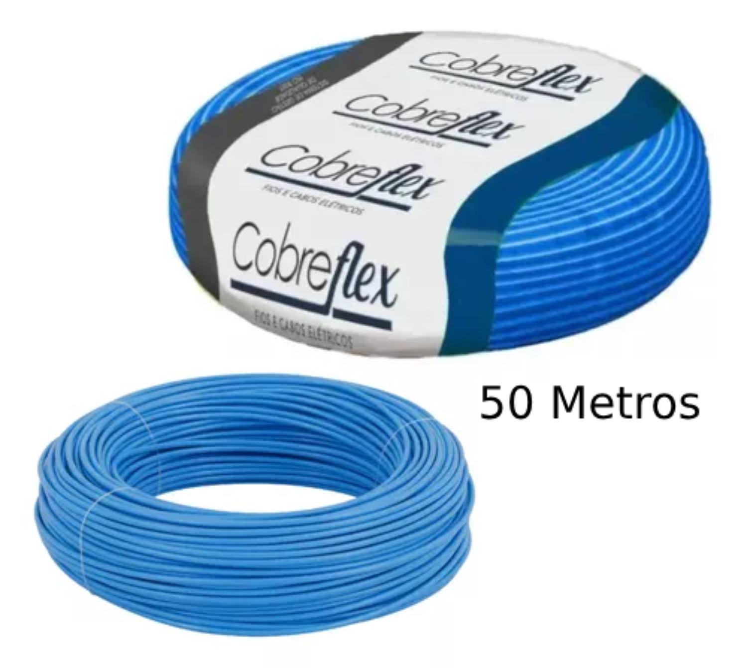 CABO FLEXIVEL METRO 750V 02,5MM AZUL