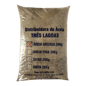 SACO AREIA GROSSA 20KG