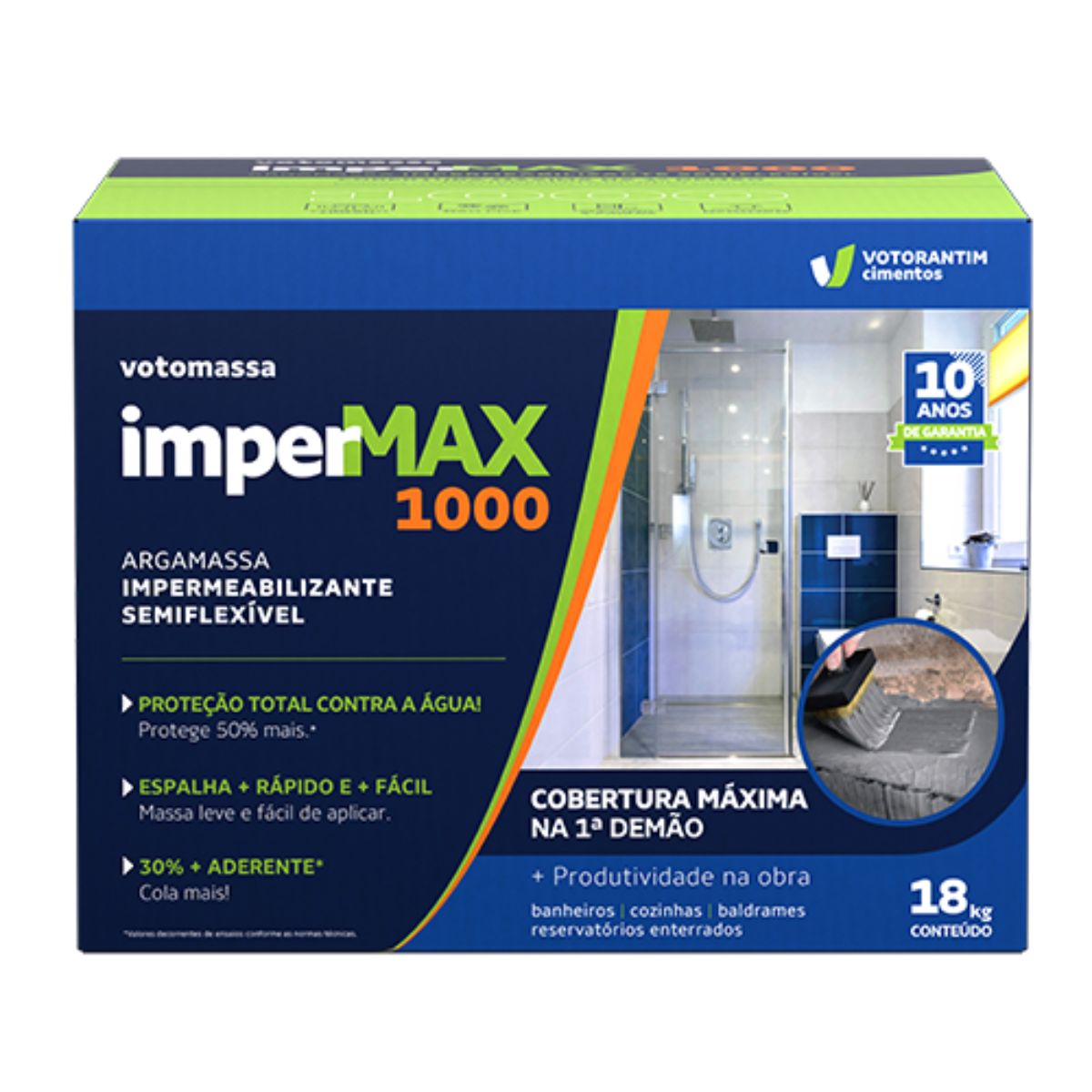 IMPERMEABILIZANTE VOTOMASSA IMPERMAX 1000 18KG