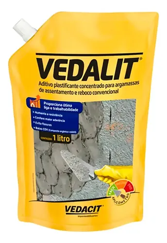 PLASTIFICANTE VEDACIT VEDALIT 900ML SACHE