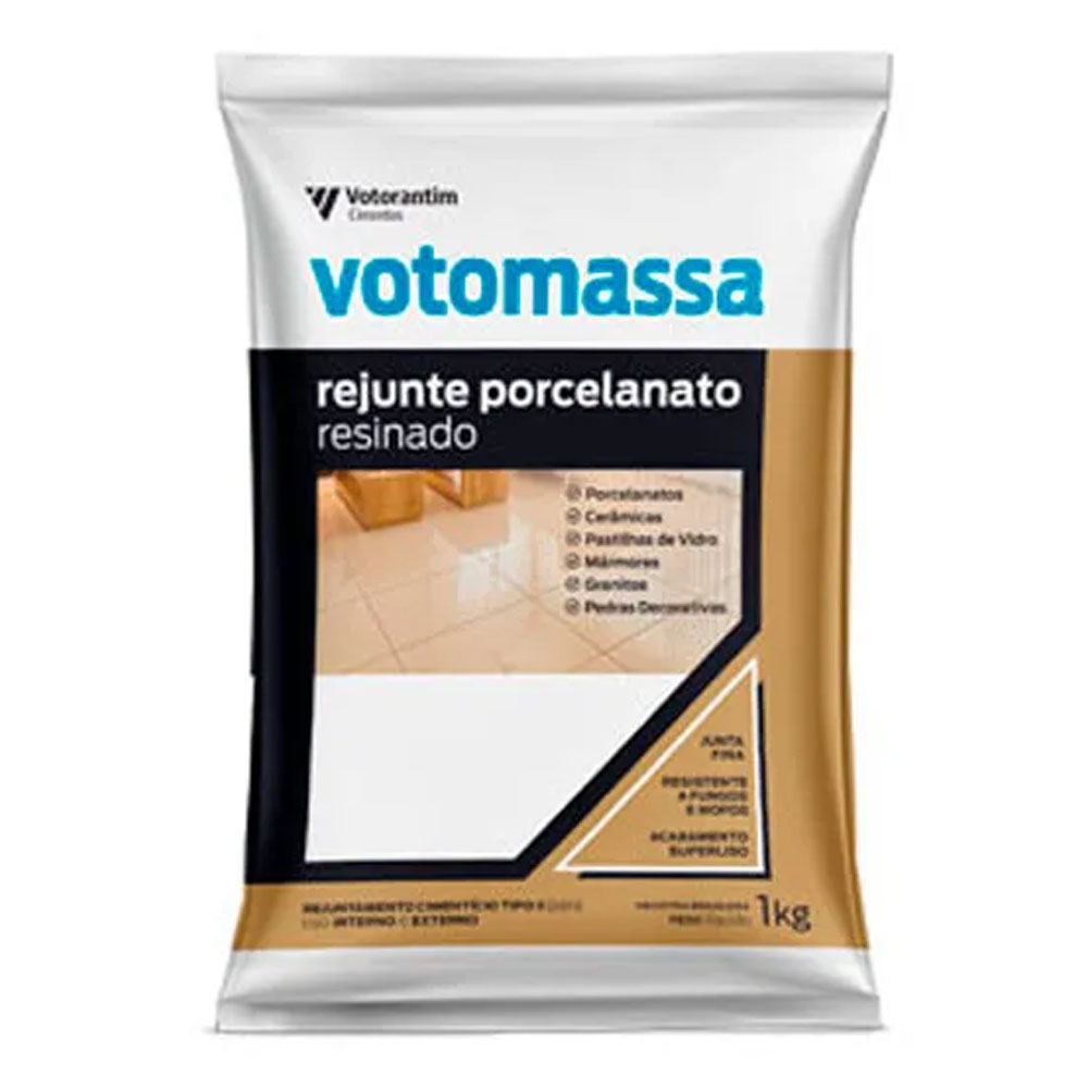 REJUNTE VOTOMASSA RESINADO 1KG BRANCO