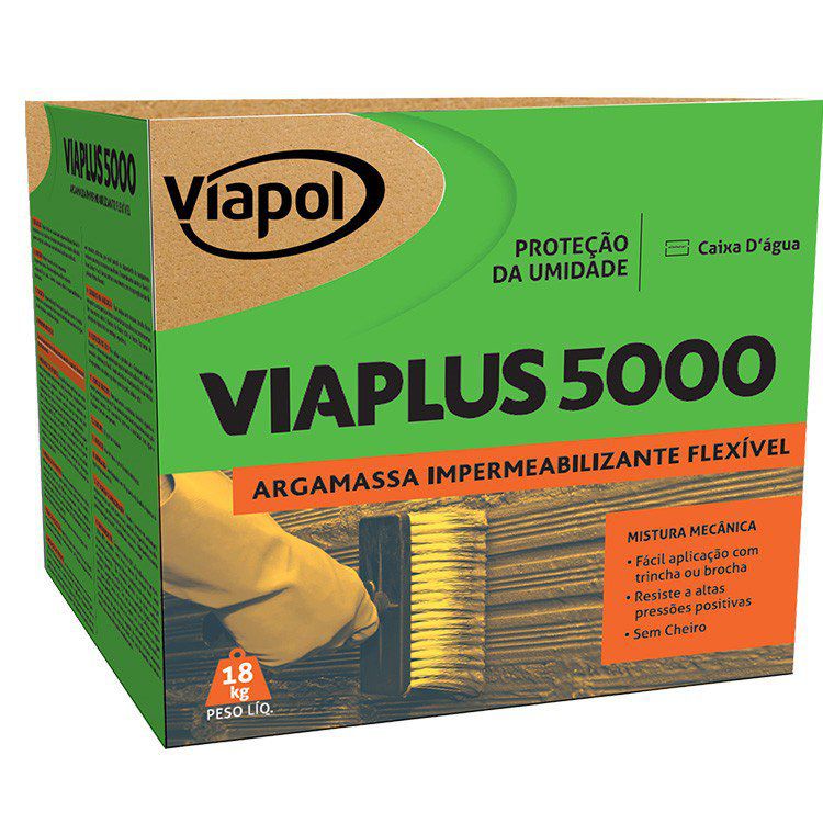 IMPERMEABILIZANTE VIAPOL VIAPLUS 5000 18KG