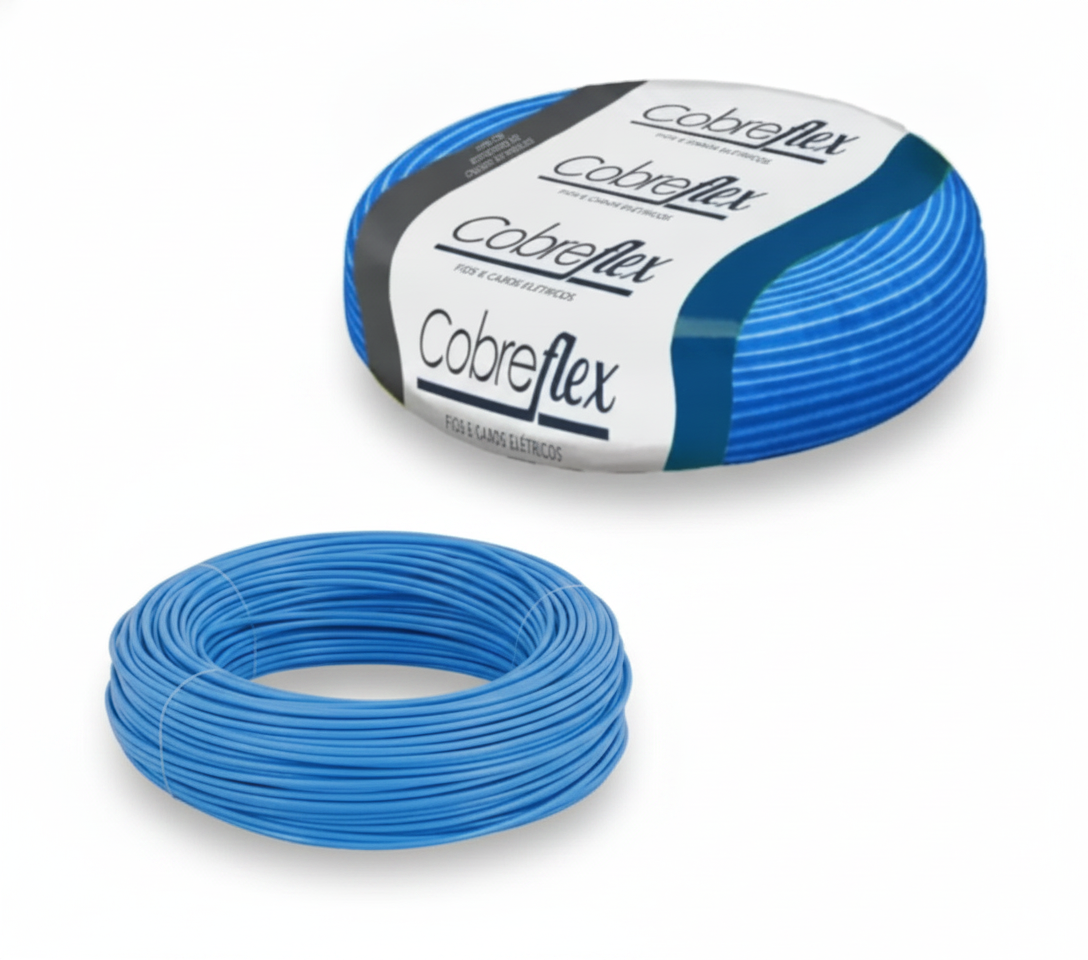 CABO FLEXIVEL METRO 750V 02,5MM AZUL