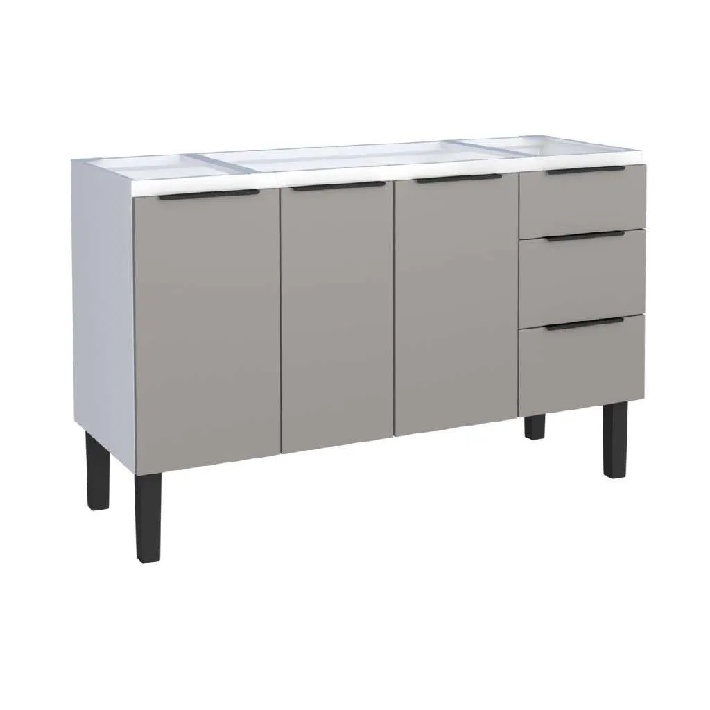 GABINETE COZINHA COZIMAX 1.50 JUPITER CINZA