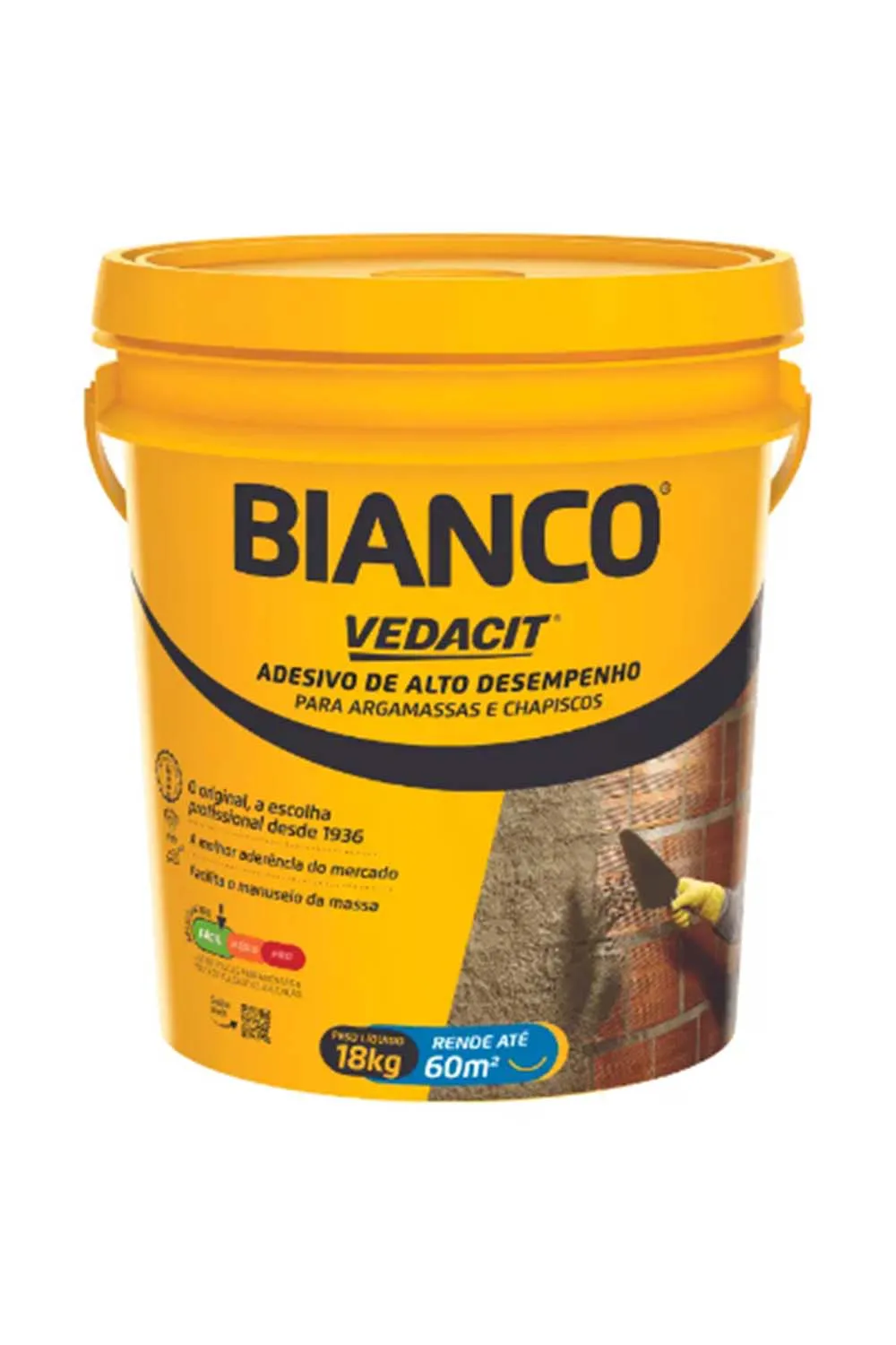 ADESIVO VEDACIT BIANCO 18L