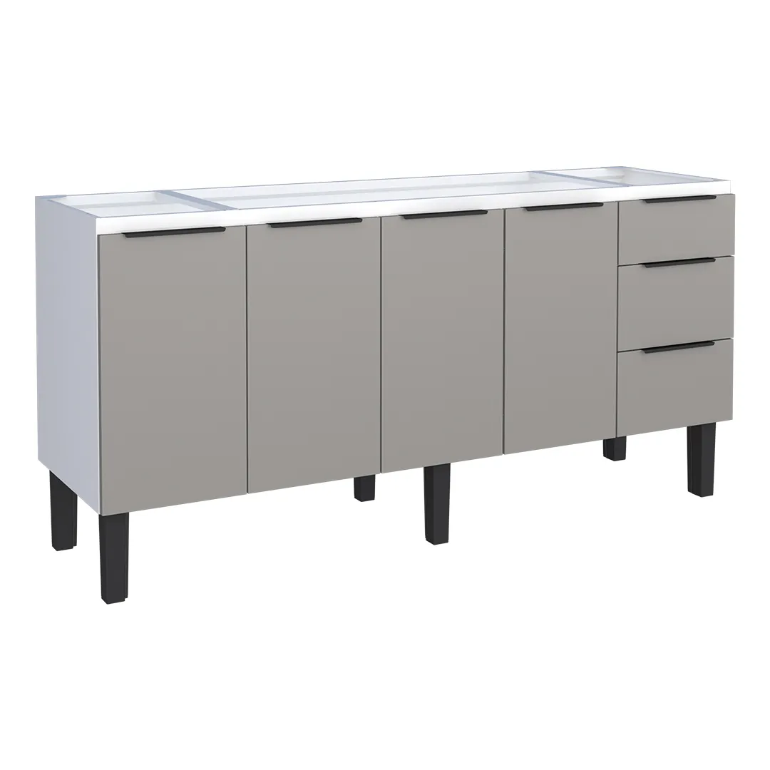 GABINETE COZINHA COZIMAX 2.00 JUPITER CINZA
