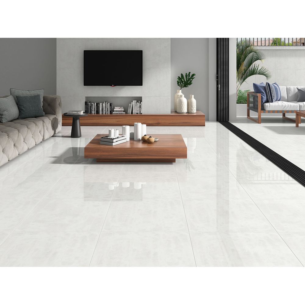PORCELANATO VIA ROSA 71X71 POLIDO PTR71085 METROPOLE LIGHT