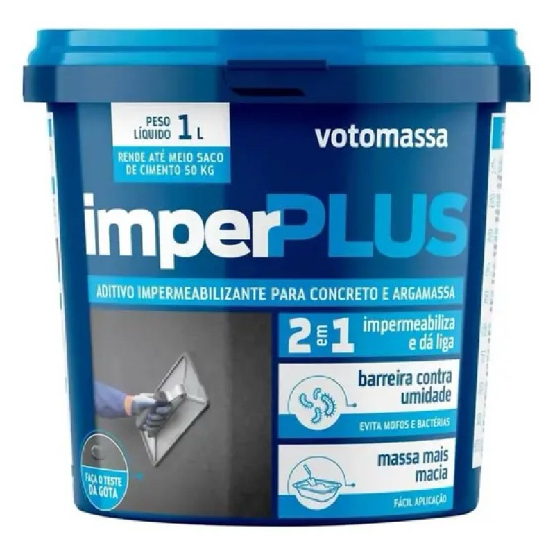 IMPERMEABILIZANTE VOTOMASSA IMPERPLUS 1L
