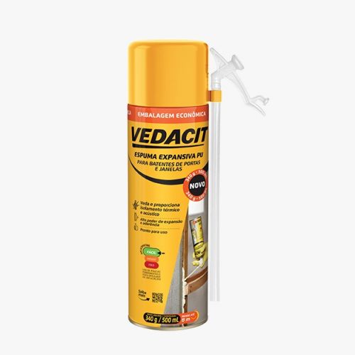 ESPUMA POLIURETANO VEDACIT ECONOMICA 500ML/340G