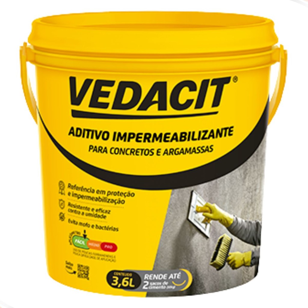 IMPERMEABILIZANTE VEDACIT 3,6L