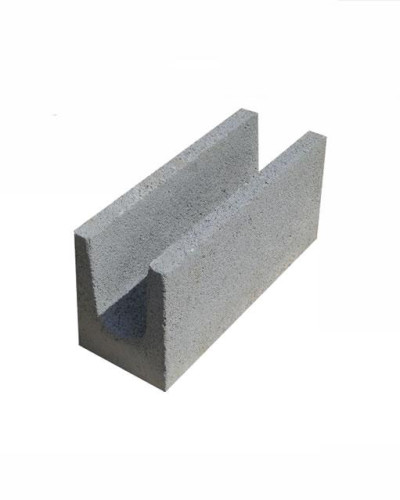 CANALETA P/VIGA BLOCO CONCRETO 19X19X39