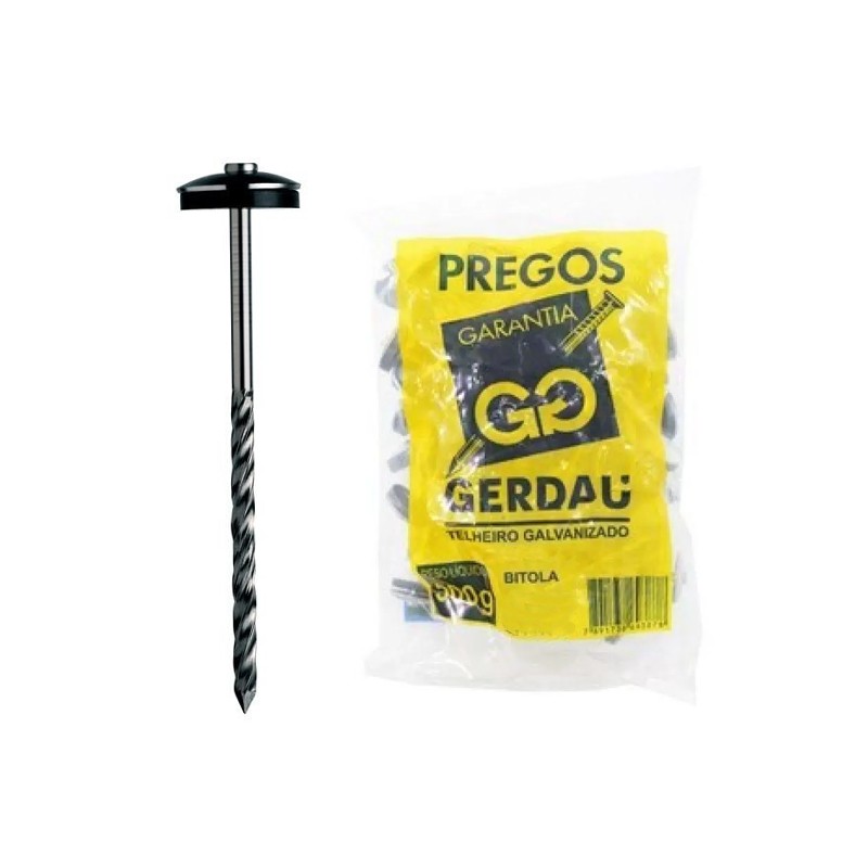 PREGO 18X27 POLIDO 500GR TELHEIRO