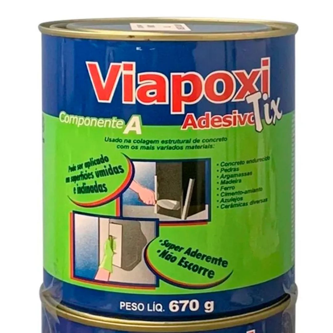 ADESIVO VIAPOL COMPOUND VIAPOXI EPOXI 1KG