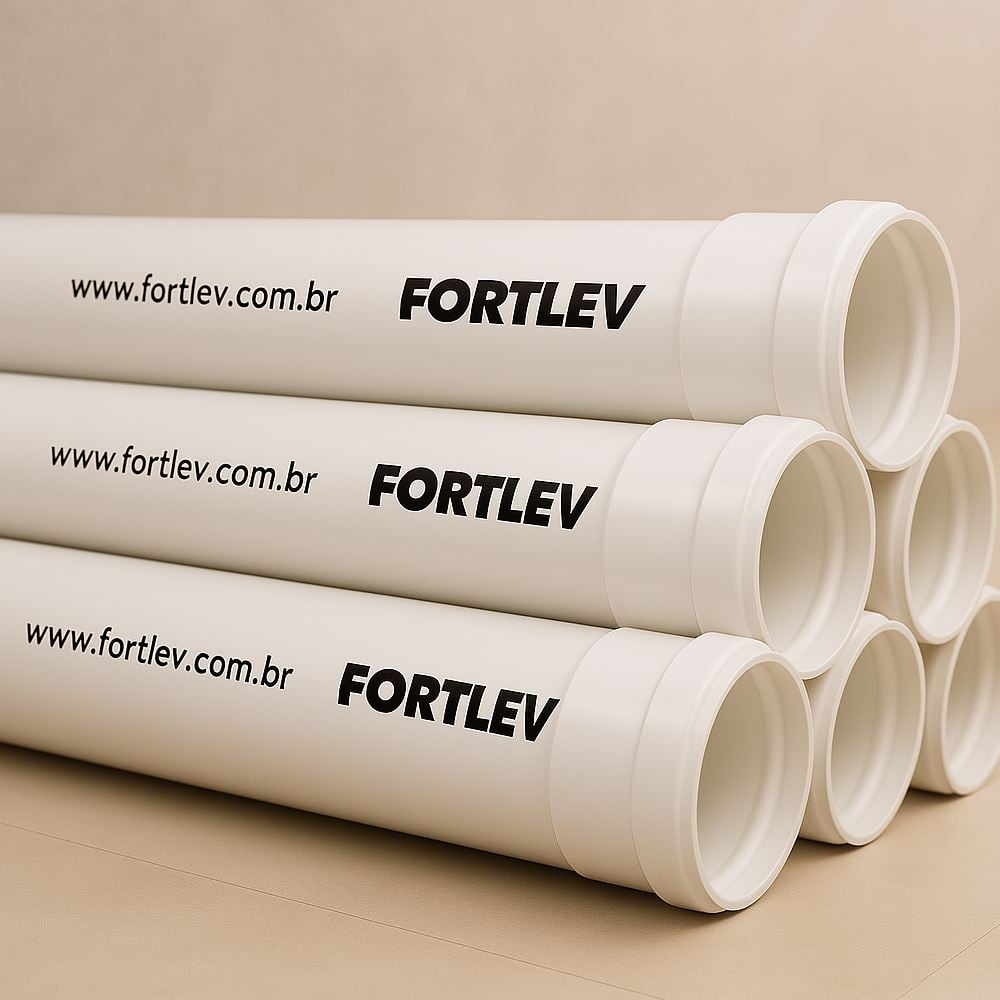 TUBO ESGOTO FORTLEV 100MM 4