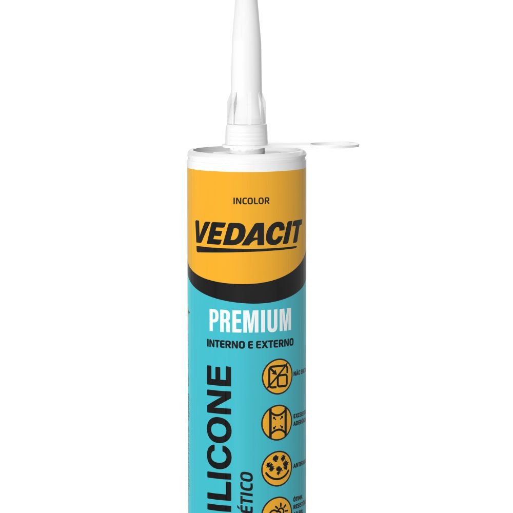 SILICONE VEDACIT ACETICO TRANSPARENTE 280G