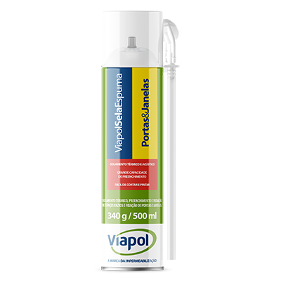 ESPUMA POLIURETANO VIAPOL VIAPOLSELA 500ML/340G