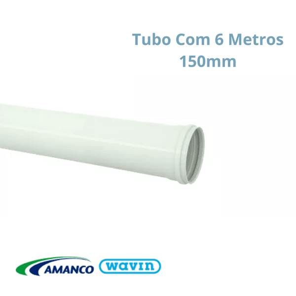 TUBO ESGOTO AMANCO 150MM 6