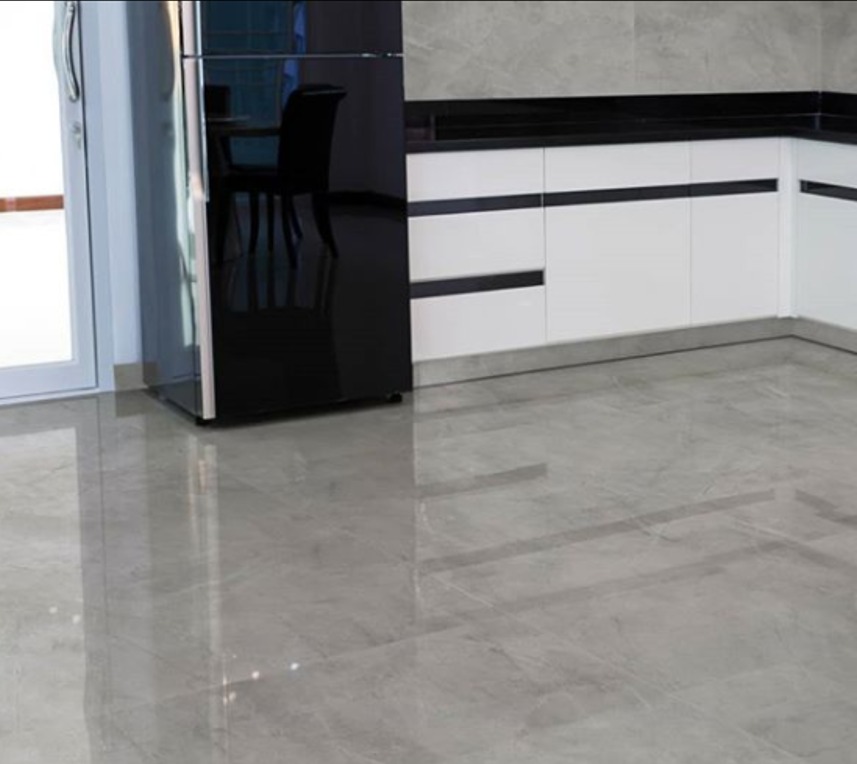 PORCELANATO DELTA 84X84 POLIDO PULPIS CINZA