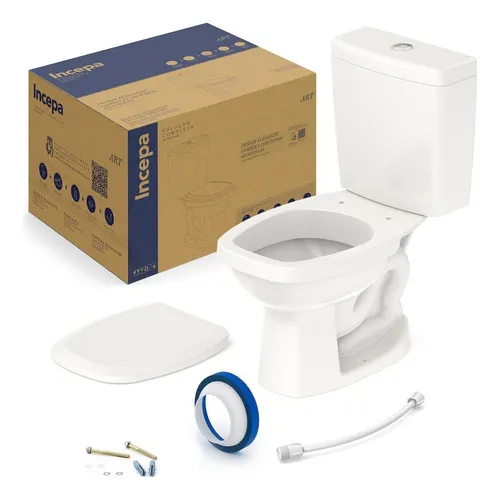 BACIA CONVENCIONAL KIT COMPLETO INCEPA ART