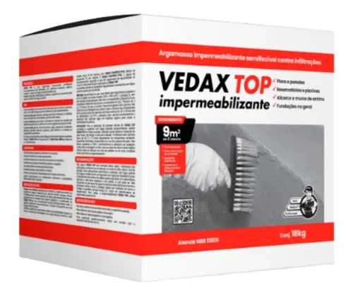 IMPERMEABILIZANTE VEDAX TOP 18KG