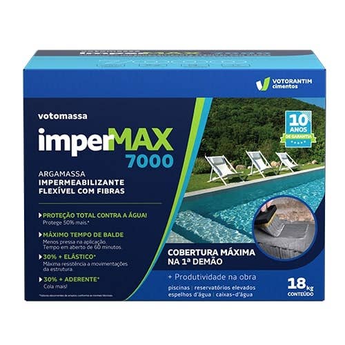 IMPERMEABILIZANTE VOTOMASSA IMPERMAX 7000 18KG